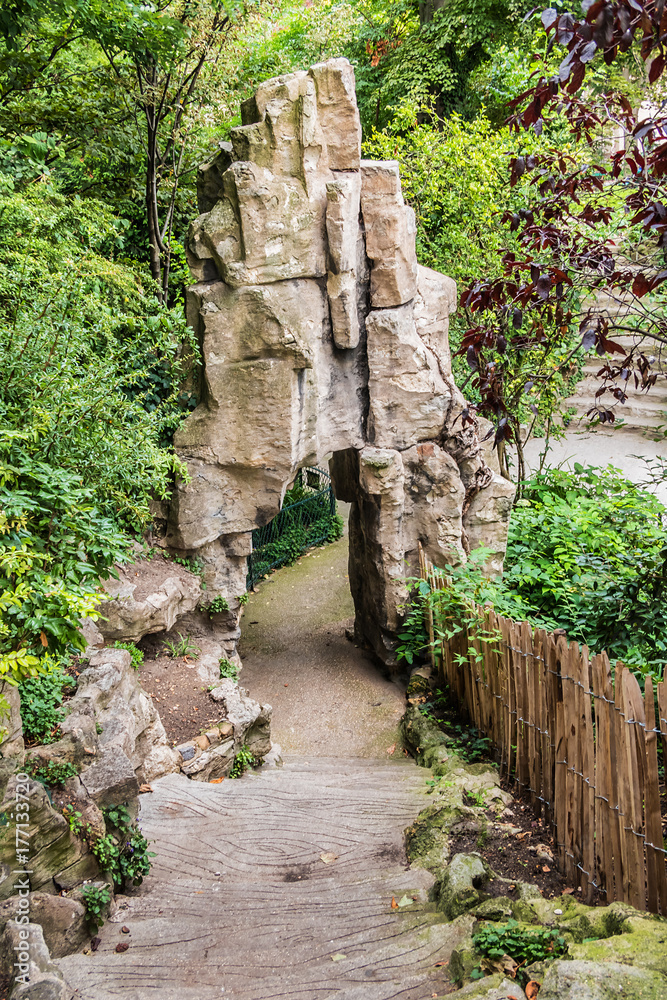 The Garden of New France (Jardin de la Nouvelle France, 1859) formerly