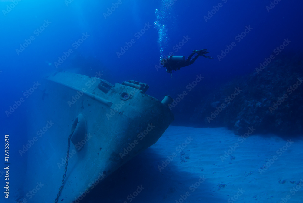 The wreck of the USS Kittiwake has been toppled over by the recent hurricane Nate. The popular dive and snorkel attraction now lies on its side