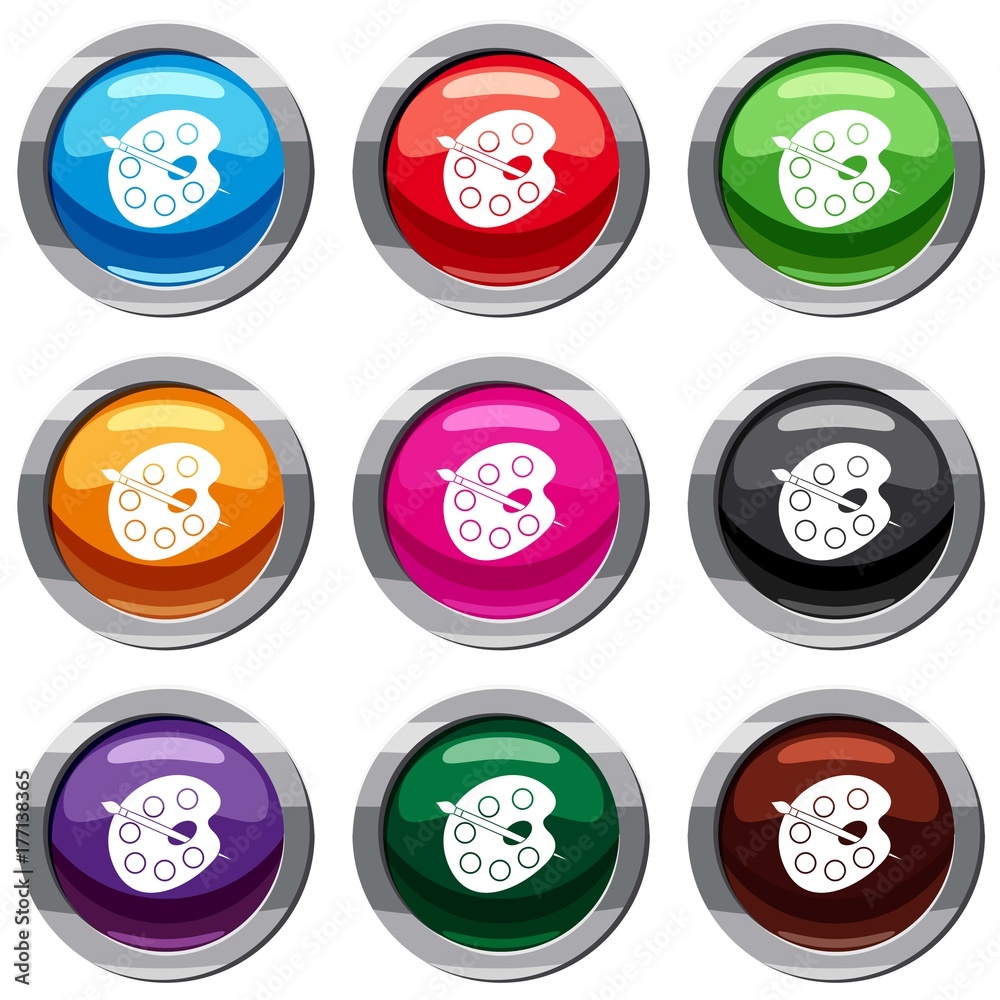 Palette set 9 collection Palette set 9 collection