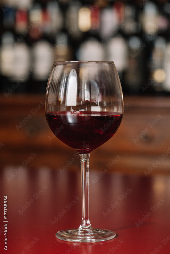 Glasse of red wine Glasse of red wine