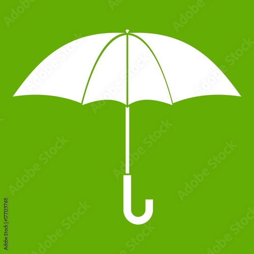 Umbrella icon green