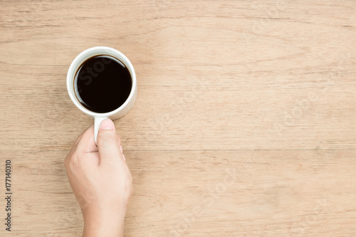 left hand hold cup