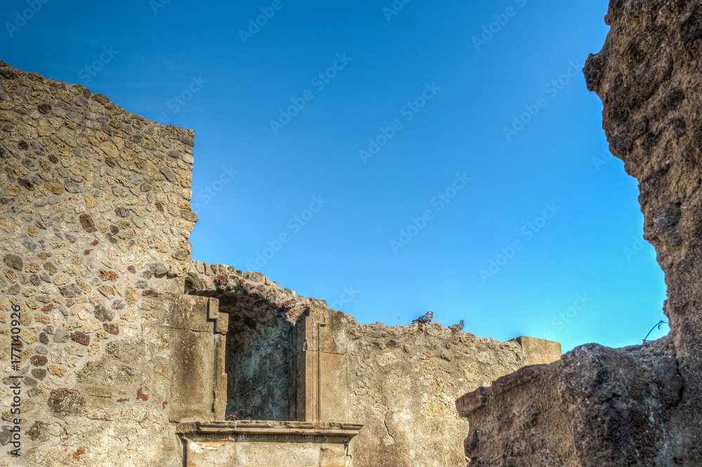 Ghost Town of Pompei Italy
