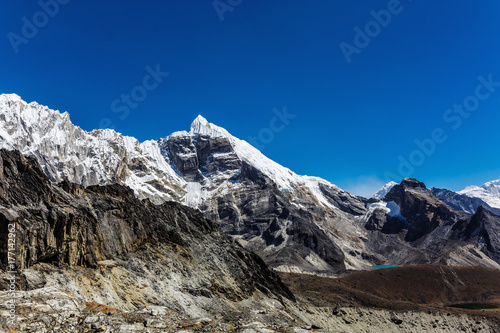 Snowy mountains of the Himalayas © gorov