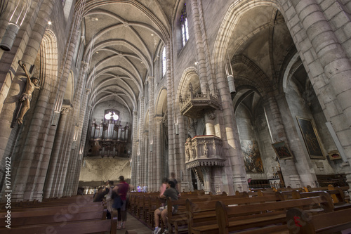 The Saint-Salvi Collegiate Church in Albi  France. A World Heritage Site since 2010.