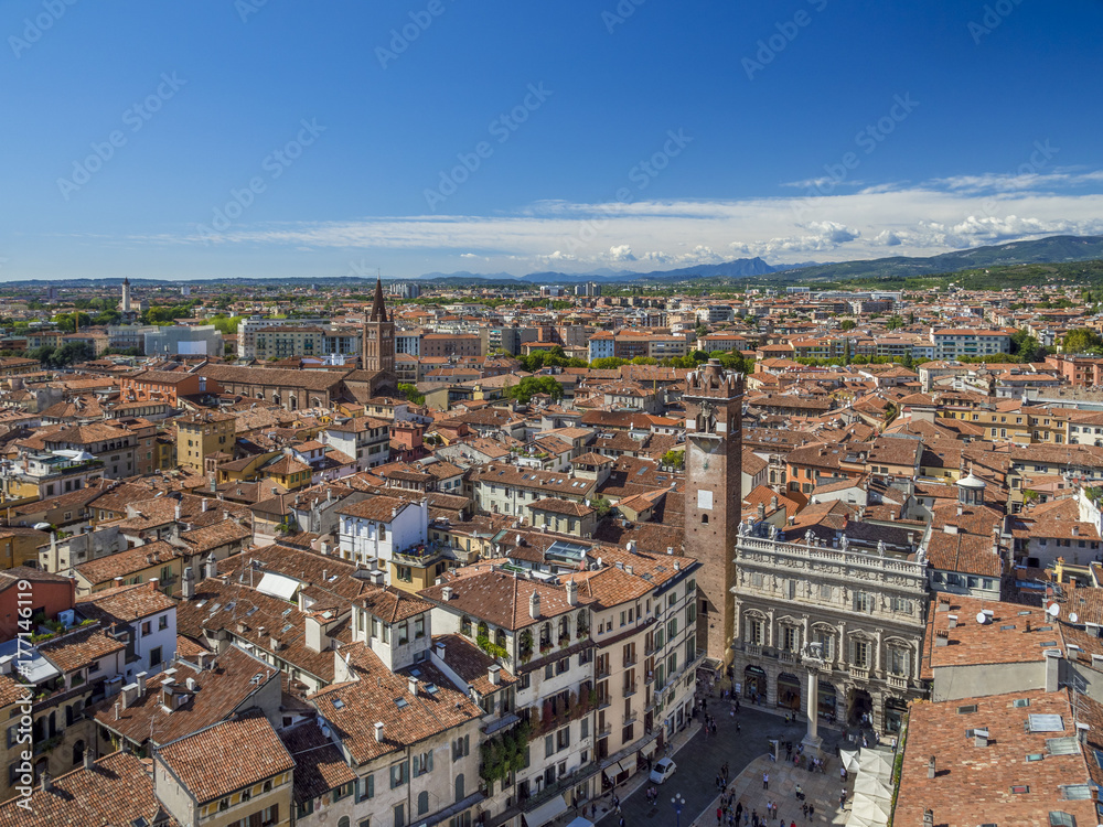 View from the Torre dei Lamberti, Verona