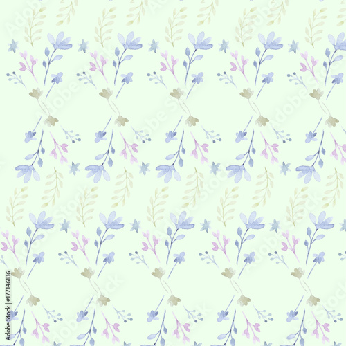 Wallpaper Mural flower floral pattern Torontodigital.ca