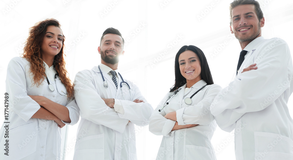closeup.a group of doctors. closeup.a group of doctors.