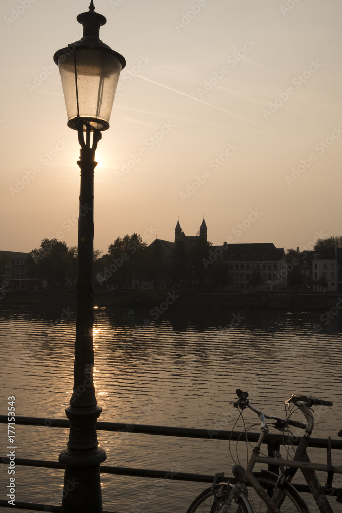 de skyline van Maastricht