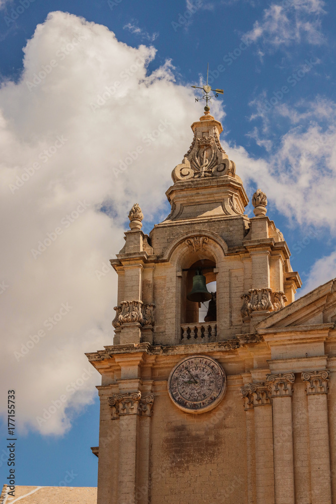 malta medina chiesa cattedrale
