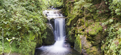 Geroldsau Waterfall in the Black Forest of Germany