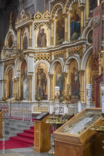 Iconostasis in Uspenski Cathedral - Helsinki - Finland