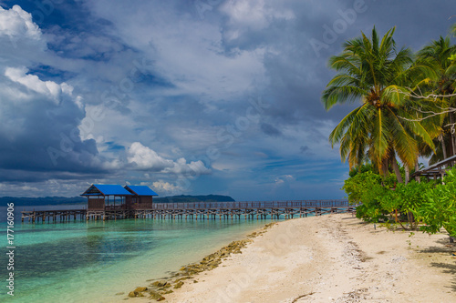 Arborek island, West Papua, Indonesia.