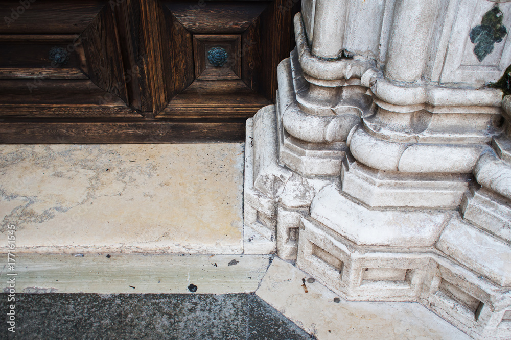 Venice, Italy, fragments of architecture in city Venice, Italy, fragments of architecture in city
