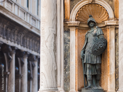 Venice, Italy, fragments of architecture in city