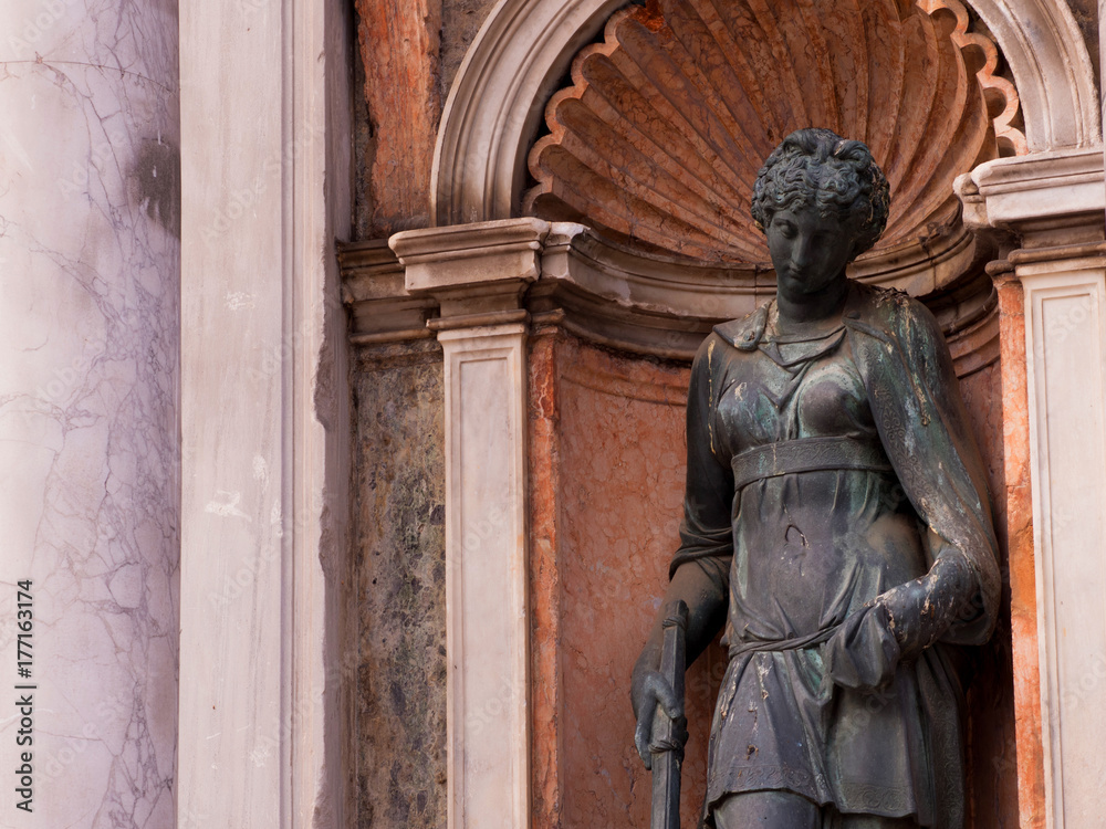 Venice, Italy, fragments of architecture in city