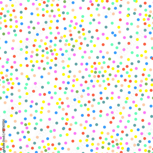 vector multi-colored dots