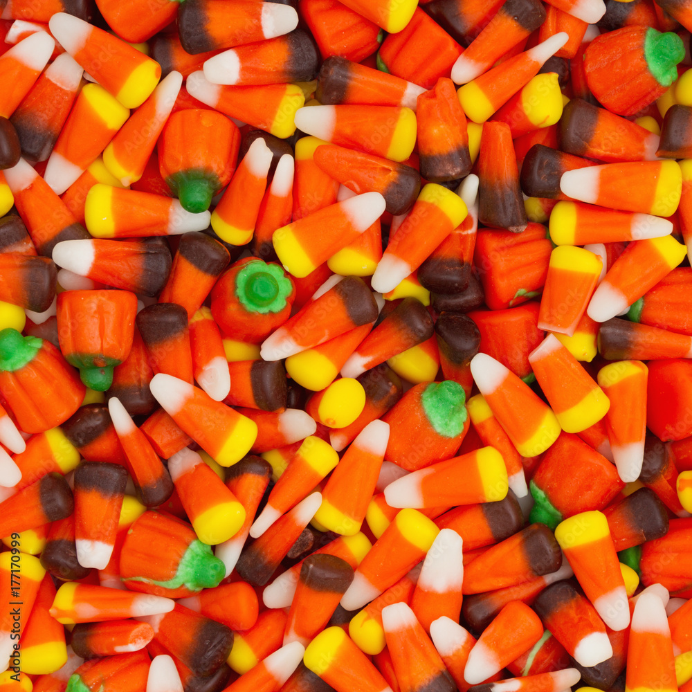 Halloween candy corn background Photos | Adobe Stock
