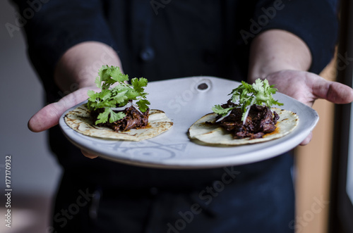 Fototapeta Naklejka Na Ścianę i Meble -  Fancy Taco Plate