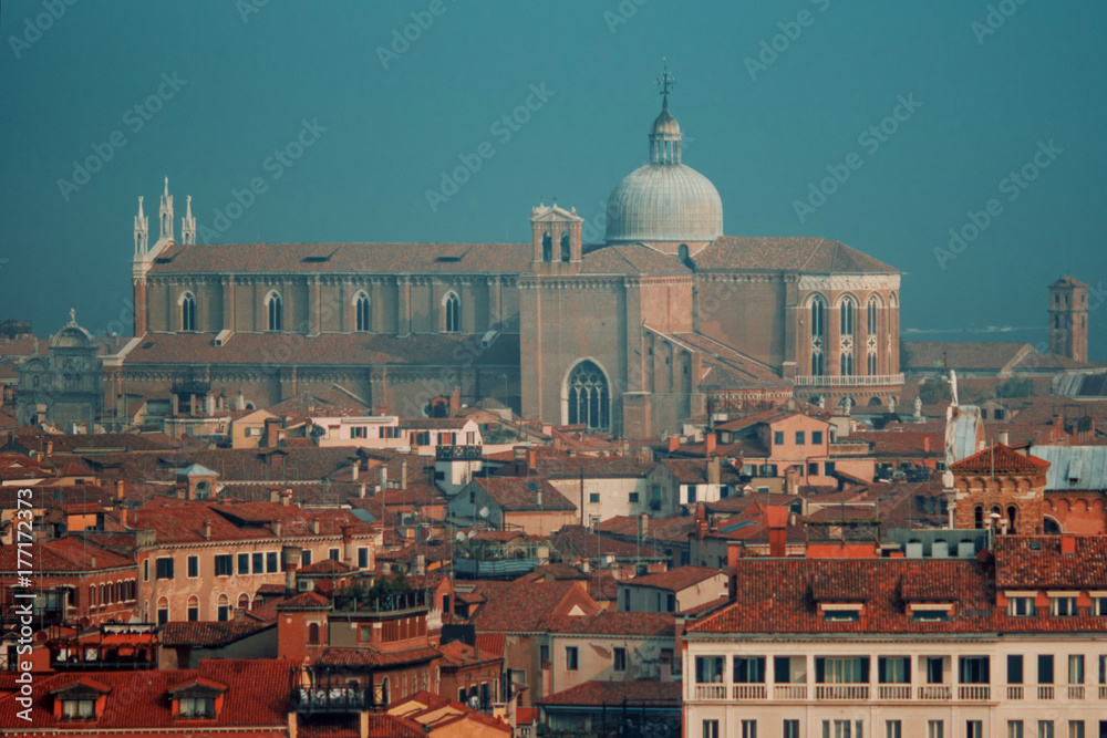 View from the bell tower San Giorgio Maggiore, Venice, Italy