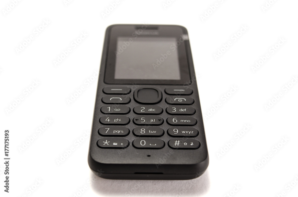 Mobile Phone on White Background