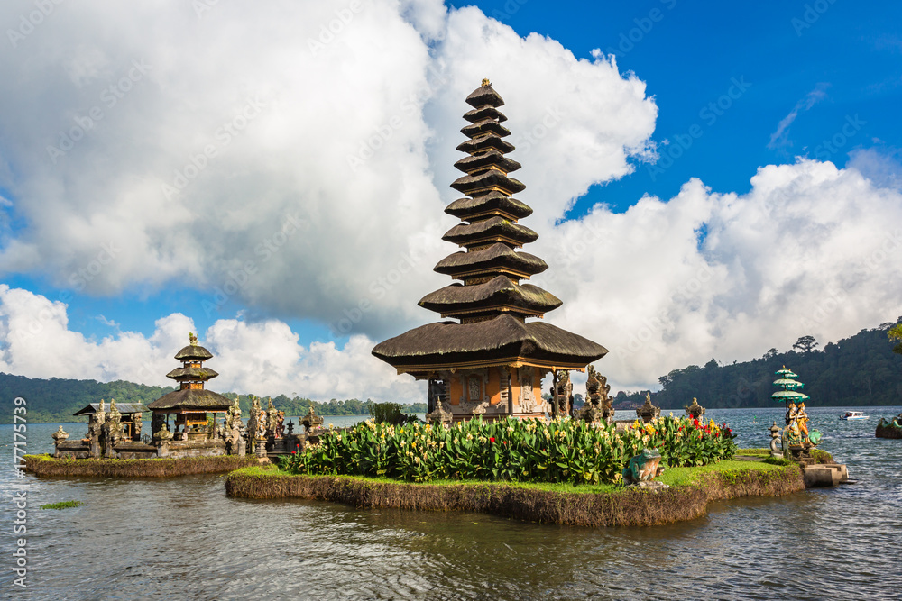 Pura Ulun Danu Bratan. Temple on lake. Bali, Indonesia. Pura Ulun Danu Bratan. Temple on lake. Bali, Indonesia.