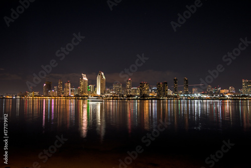 San Diego at night 