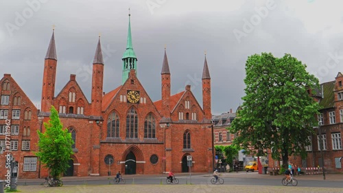 Lubeck Dom cathedral church in Lubeck, Germany