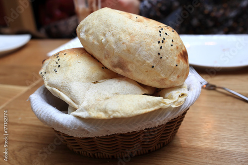 View of turkish bread