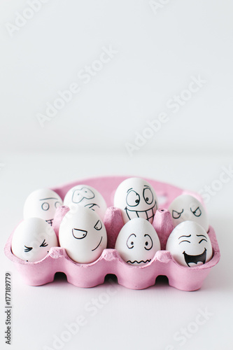 Egg Heads in the Carton photo