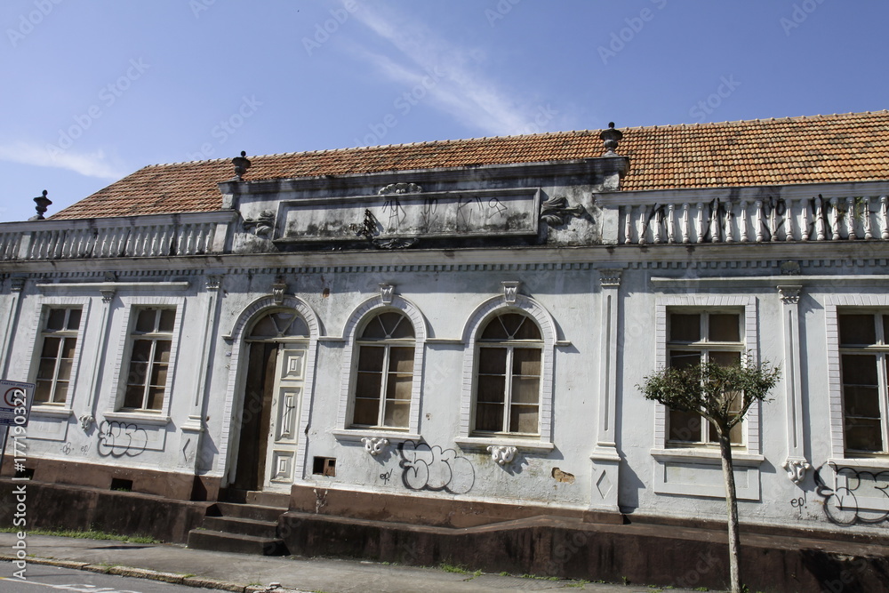 Arquitetura, cemitério, restauração, Joinville