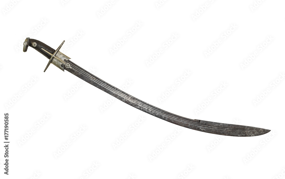 Sword isolated on white background. Sword isolated on white background.