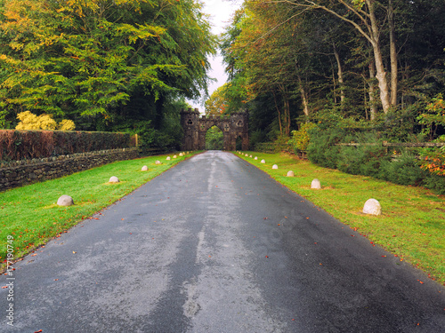 gate of tollymore park,Northern Ireland photo