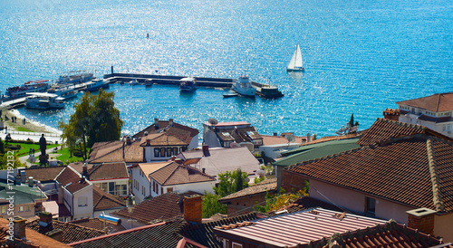 Ohrid panorama. Macedonia