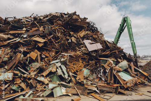 Scrap Metal Junkyard photo