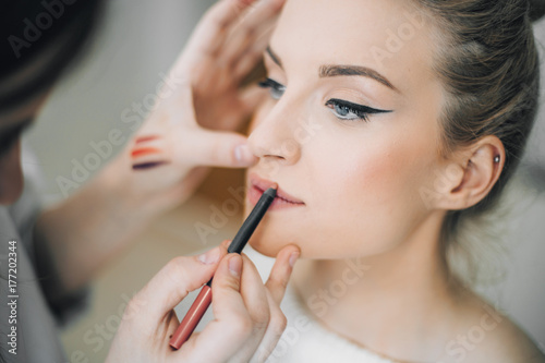 Make up studio photo