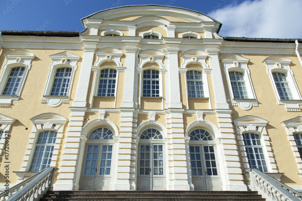 Latvia's Palace Entrance