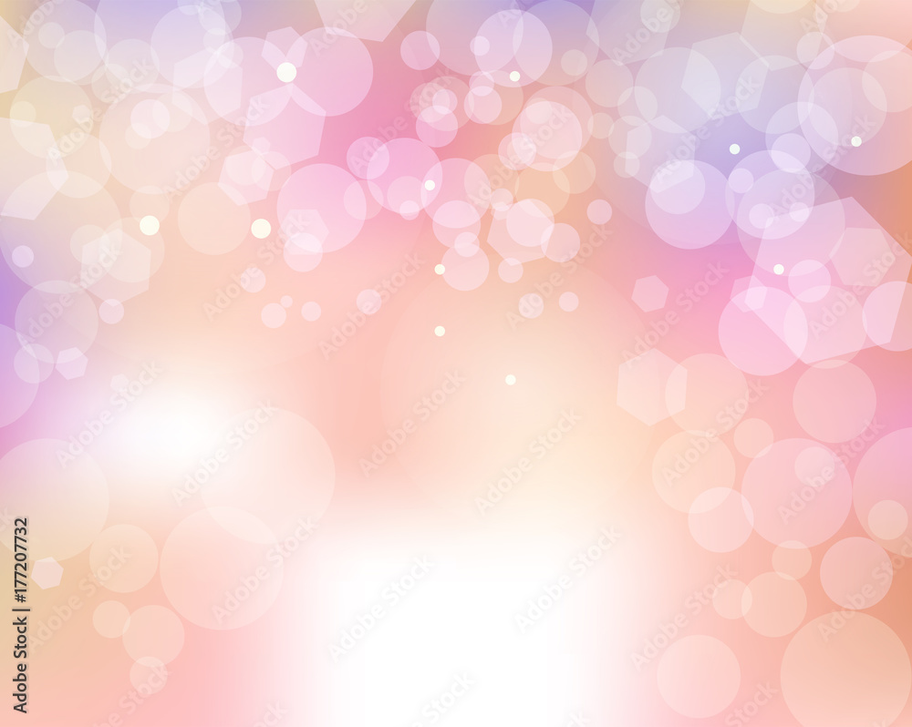Abstract Feminine Bokeh of Lights Background Illustration Abstract Feminine Bokeh of Lights Background Illustration