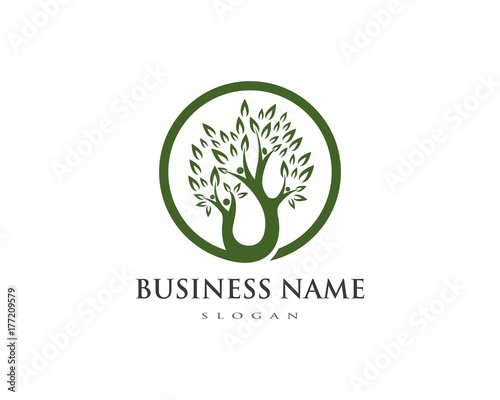 family tree logo template