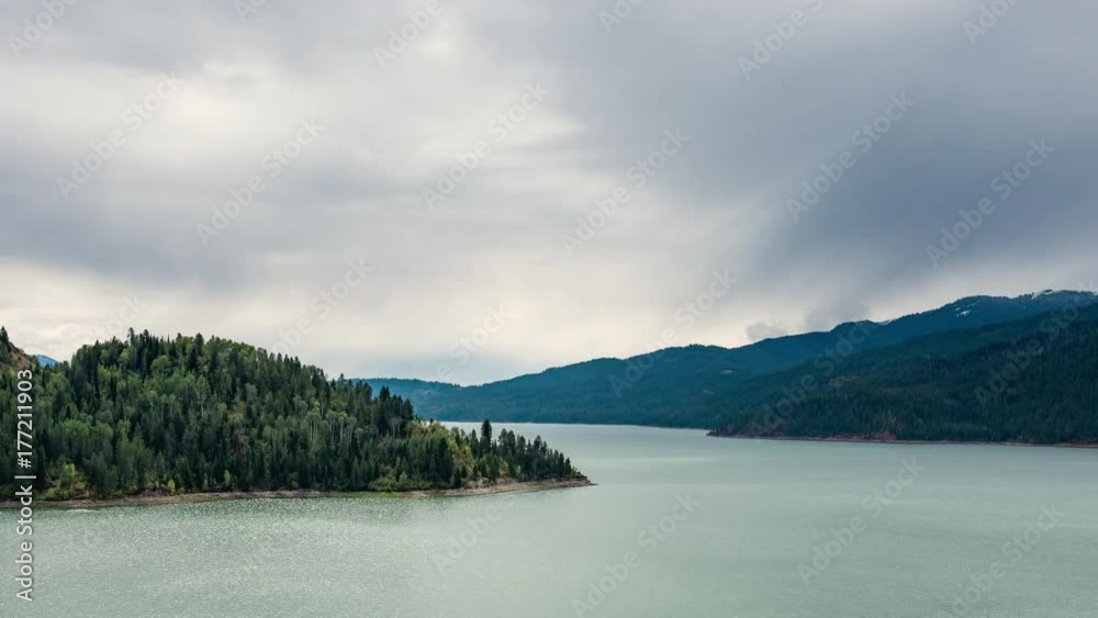 Storm clouds cruising across Palisade Reservoir Storm clouds cruising across Palisade Reservoir
