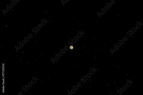 Fototapeta Naklejka Na Ścianę i Meble -  Full moon in Micro moon night.
