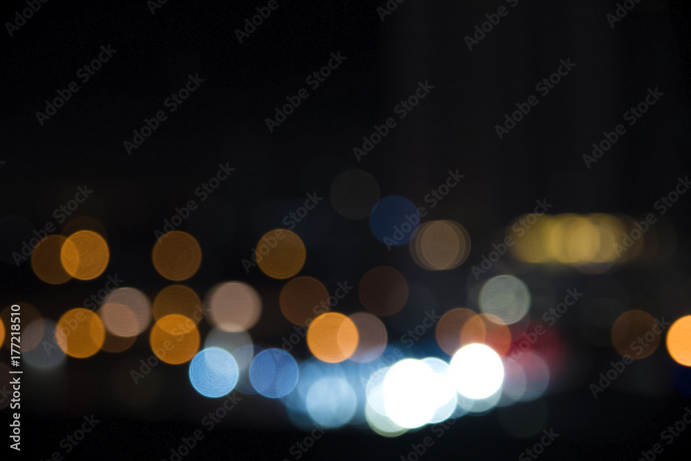 Colorful bokeh background
