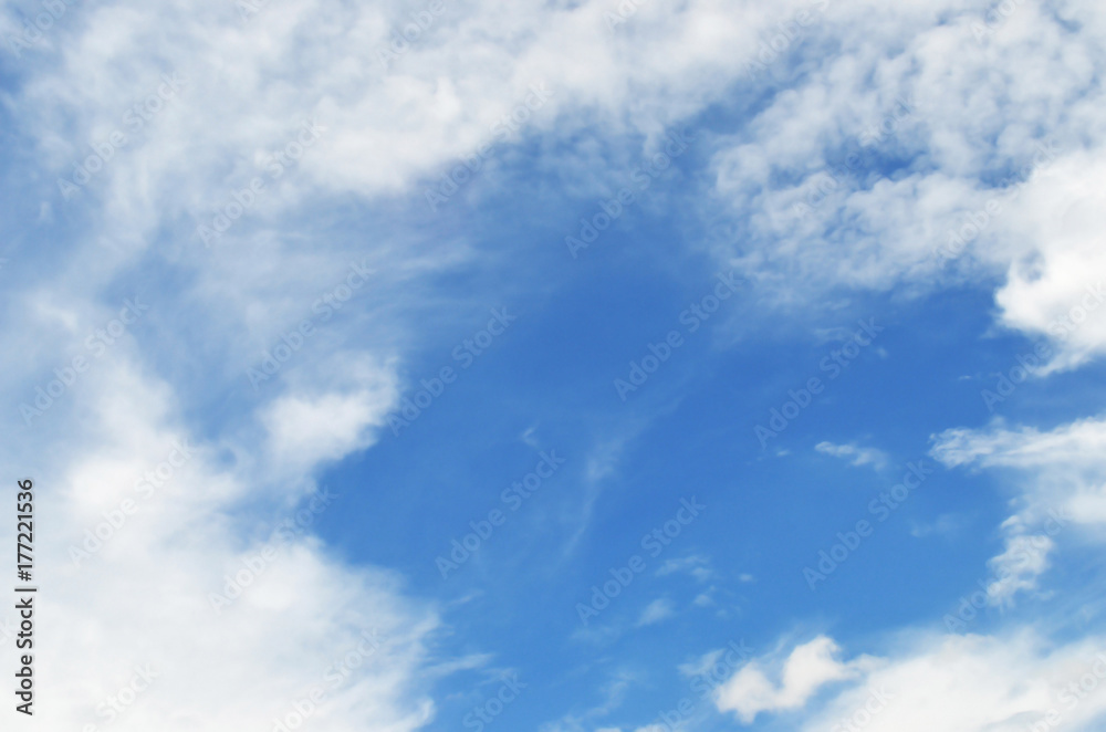Fototapeta premium blue sky with clouds