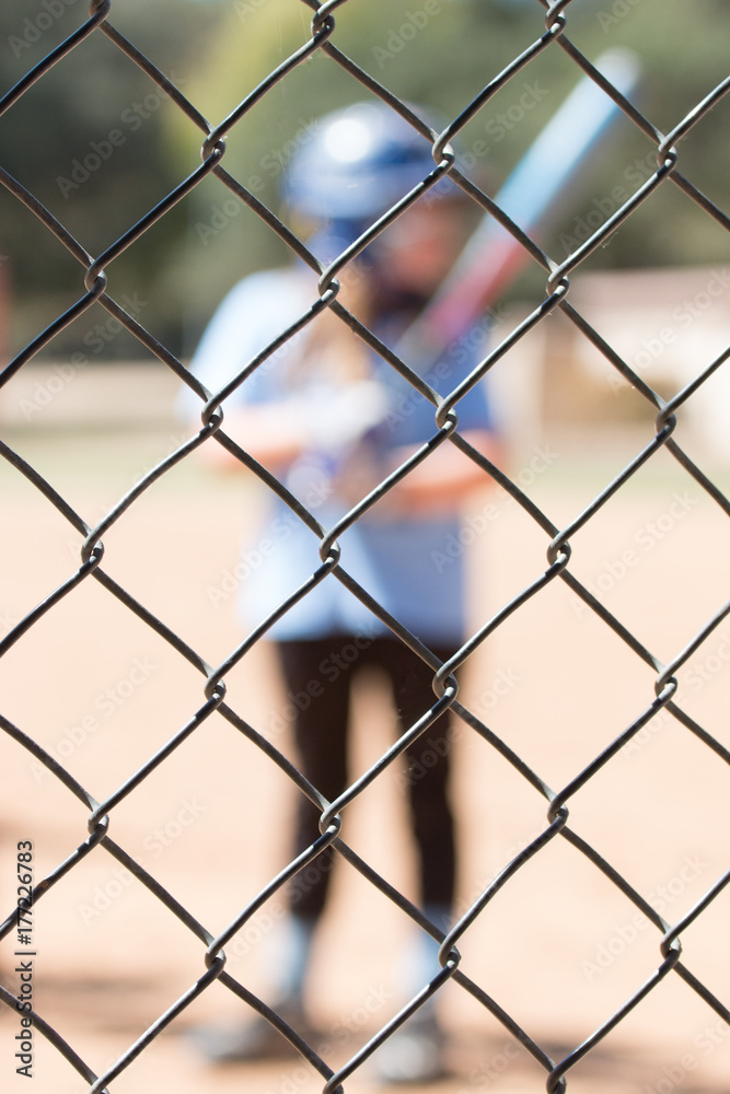 Softball fence Softball fence