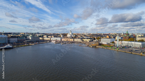 View of Helsinki, aerial view © raland