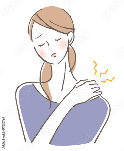 女性　肩こり