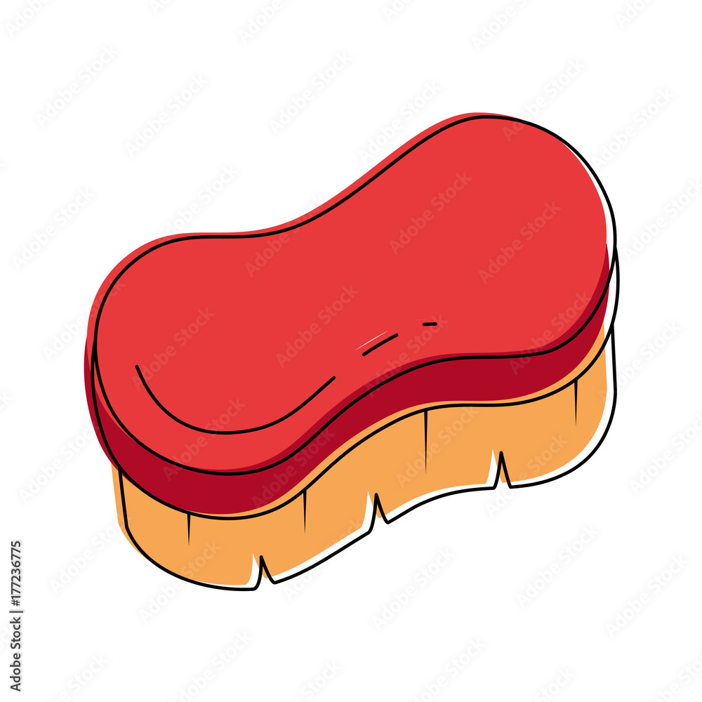 cleaning brush isolated icon cleaning brush isolated icon