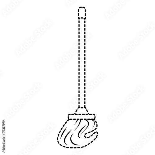 mop clean isolated icon