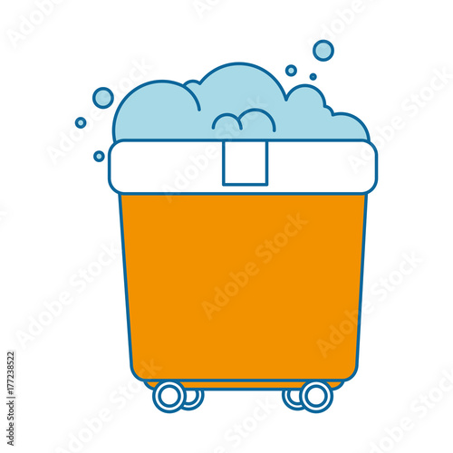 toilet trolley with wheels