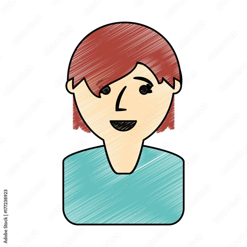 woman  face  vector illustration